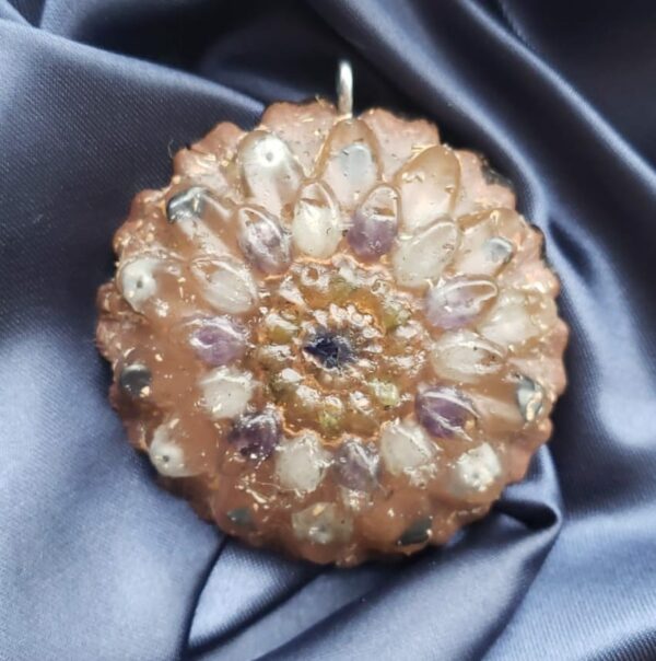 Ciondolo Orgonite a fiore